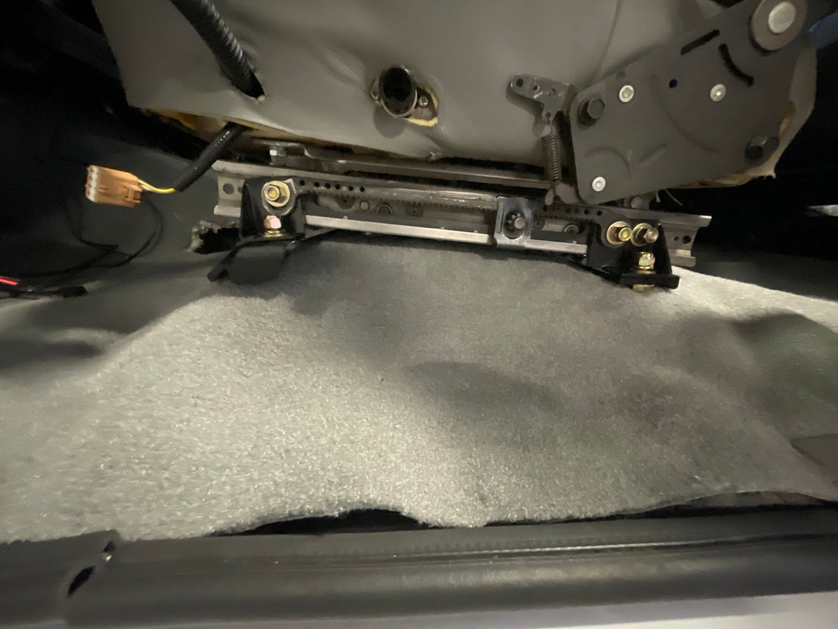OBS Solutions 1999-2010 Superduty Seat Bracket Conversion Kit - 1980-1997 Ford F-Series OBS Solutions LLC