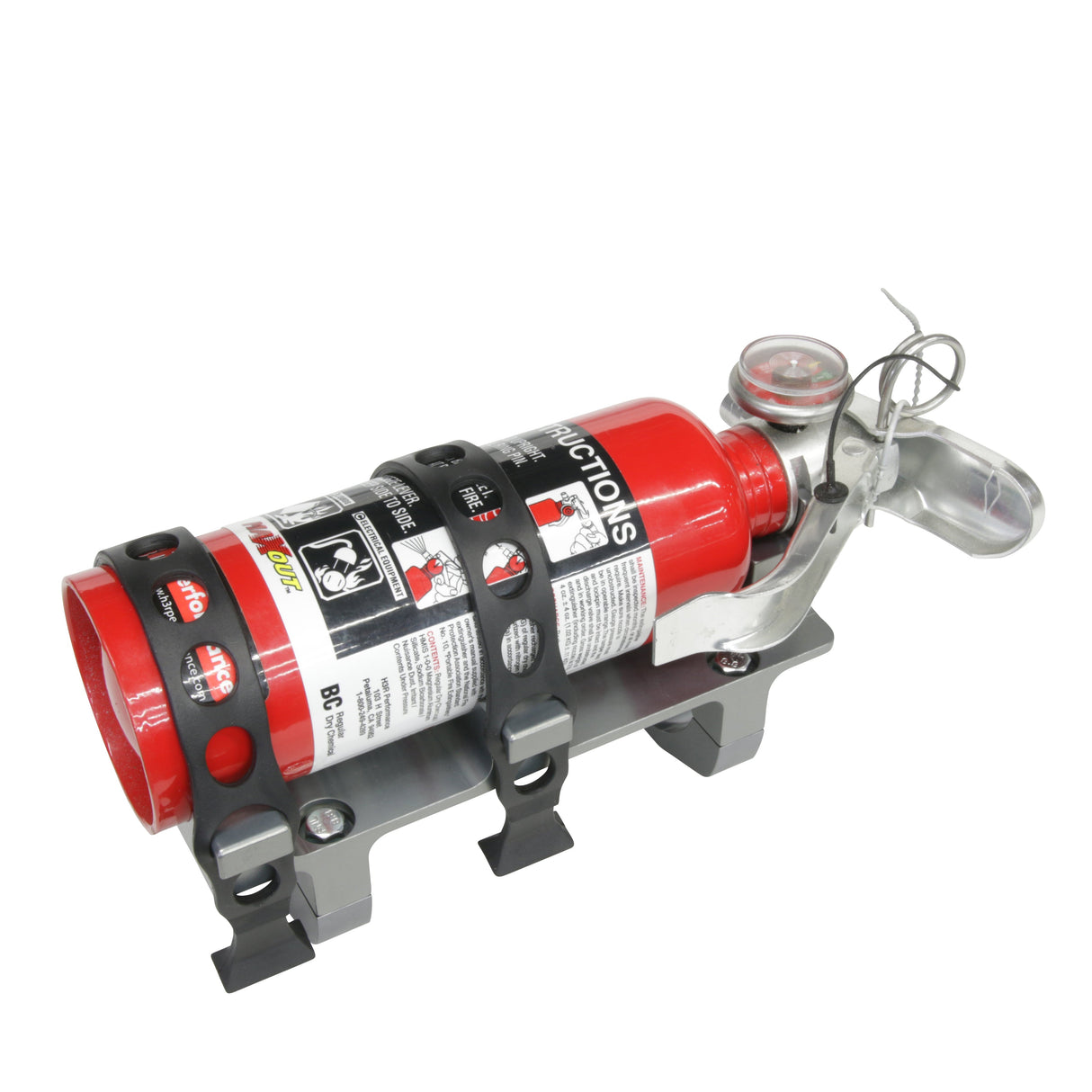 1.0 lb Quick Release Fire Extinguisher Roll Cage Mount Kit