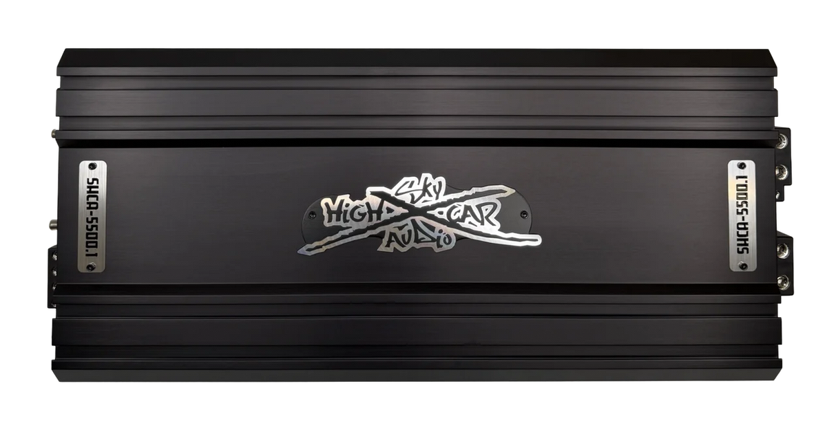 Sky High Car Audio SHCA5500.1 Monoblock Amplifier | Made in Korea Sky High Car Audio