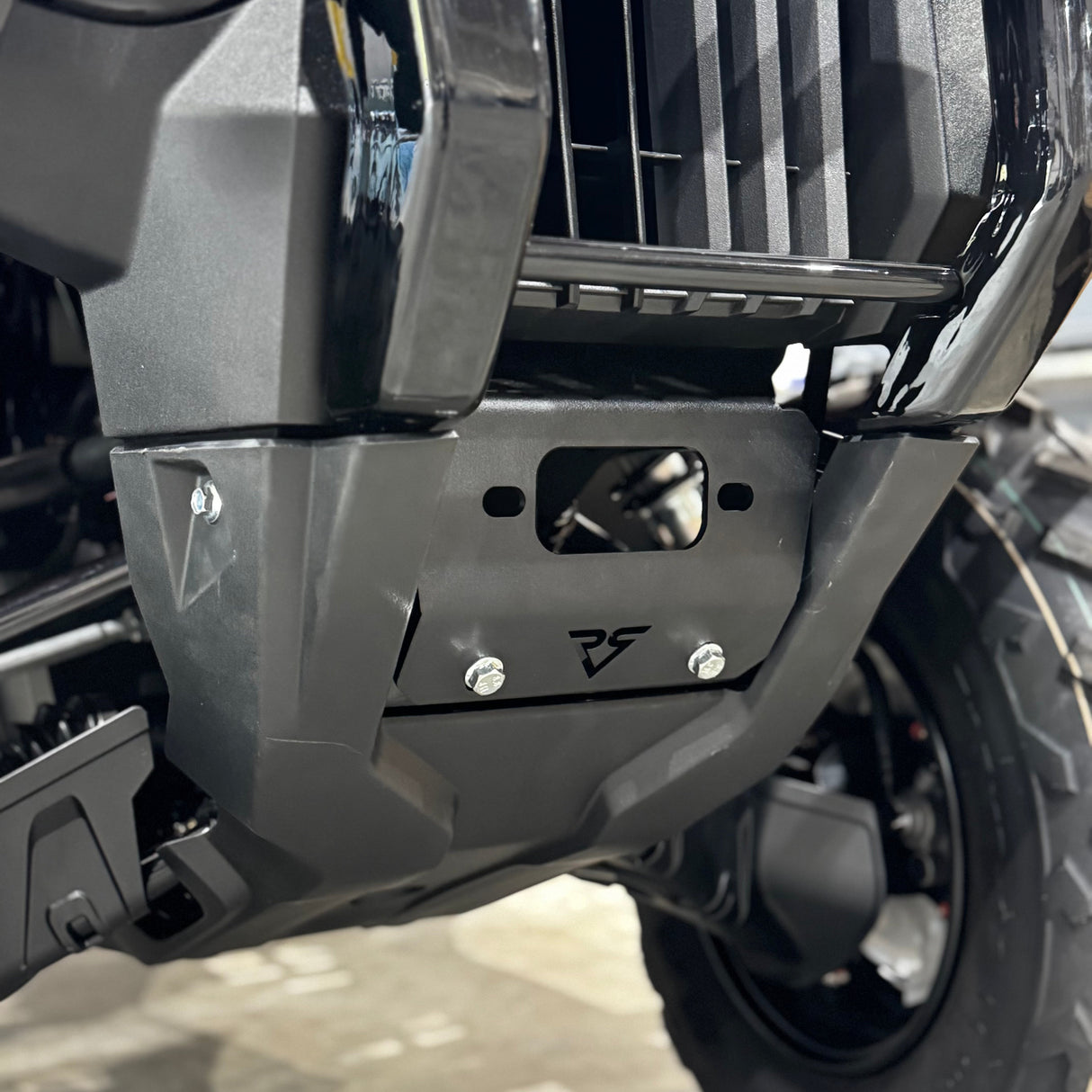 Winch Mount for 2014+ Honda Rancher, Foreman, Rubicon Vessel Powersports