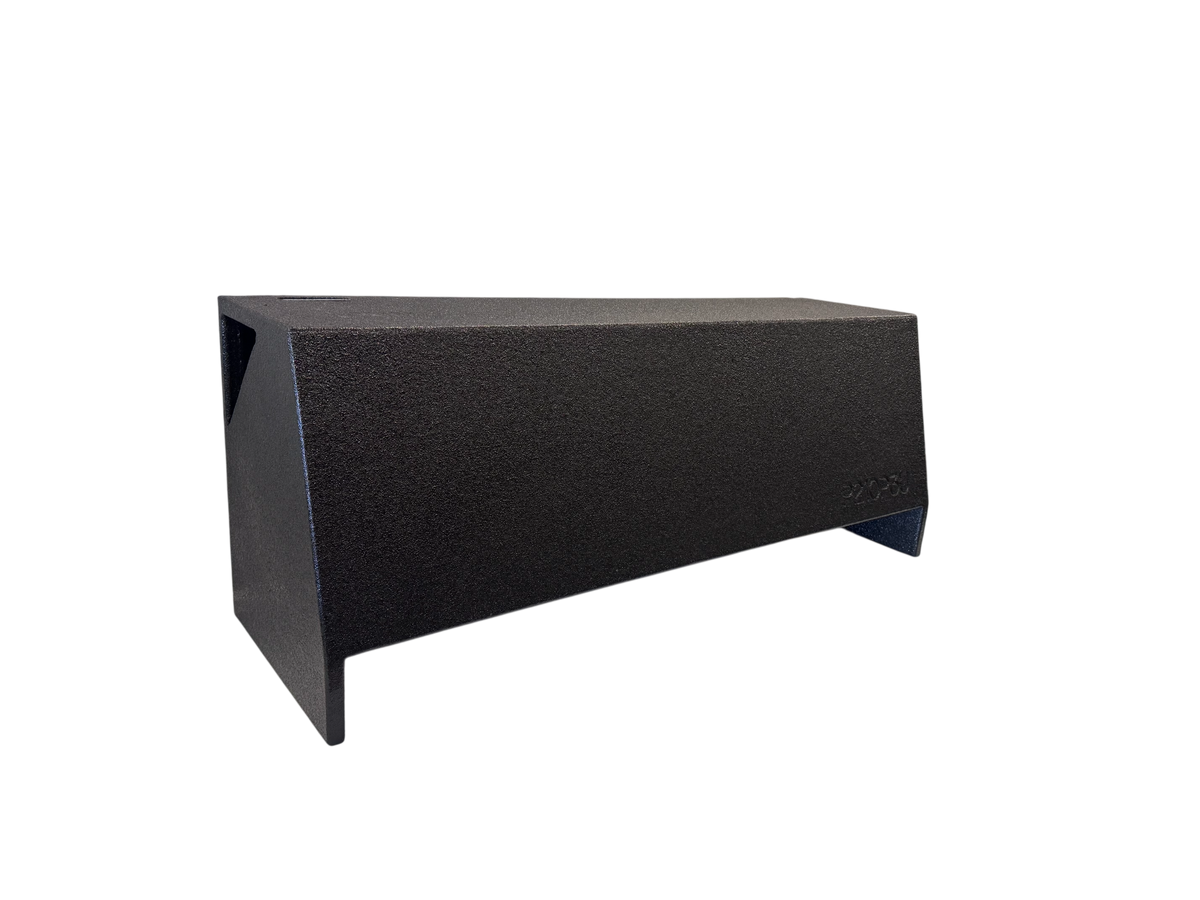 Dual 8" Third Row SUV Subwoofer Box Down Fire Ported Moon Car Stereo