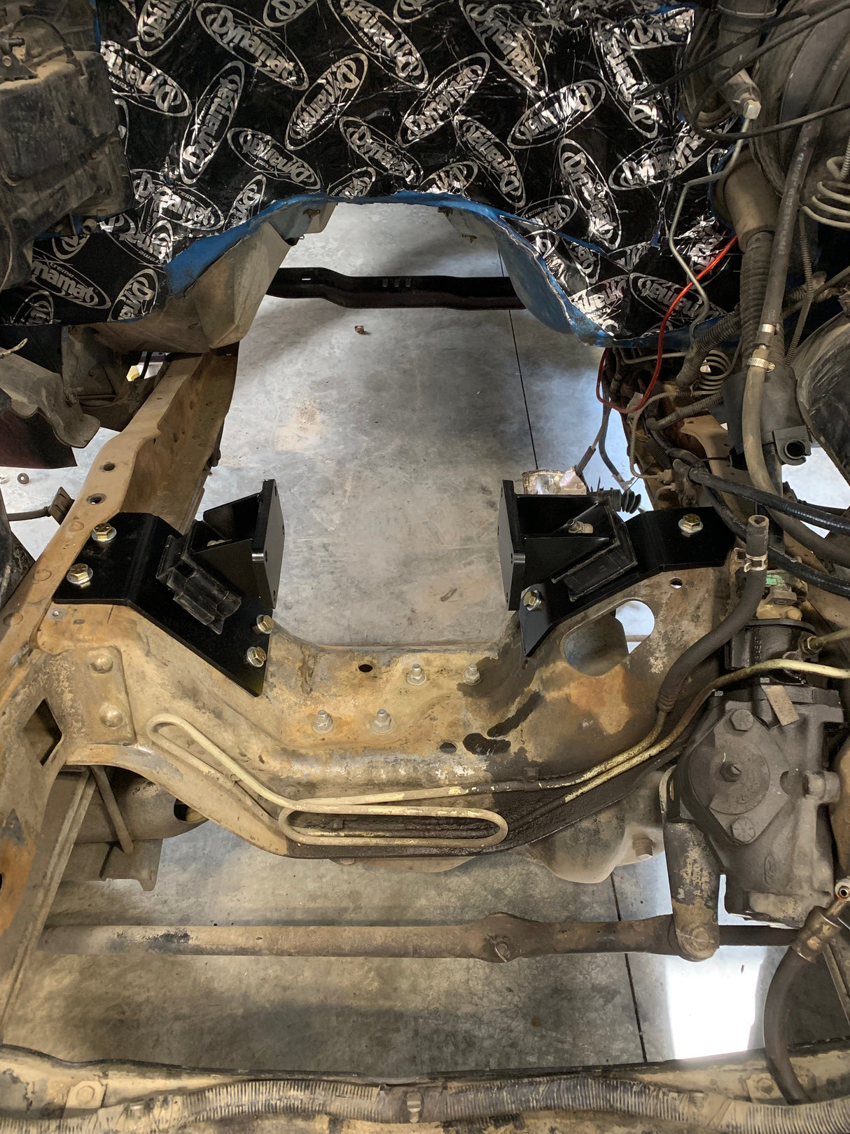 Carrick Customs Cummins Swap Motor Mounts 1st Gen Style 12v/24v/CR Cummins - 1980-1997 Ford F-Series Carrick Customs