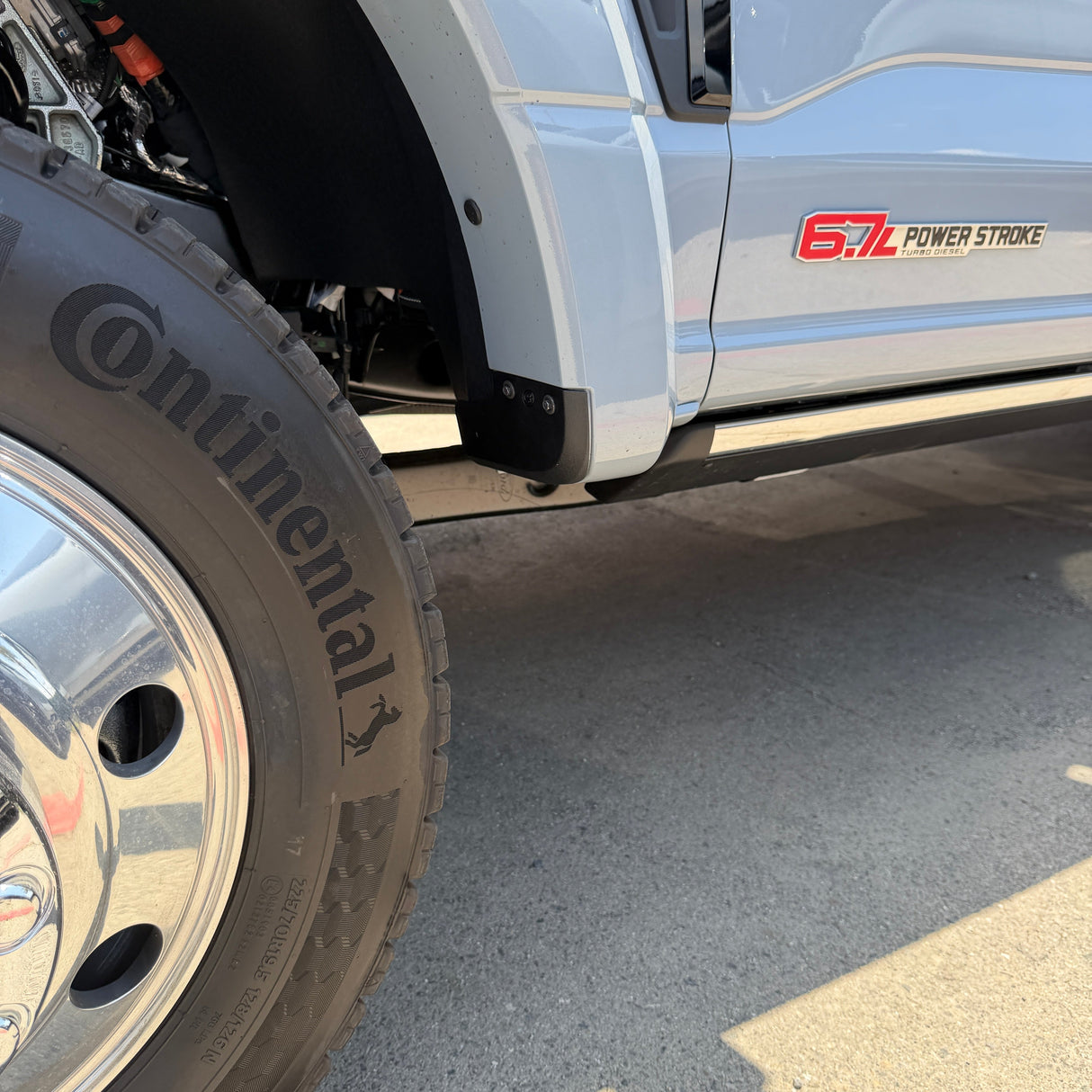 MUD FLAP DELETE FOR 2017-2026 FORD F-450 & F-550 S&B