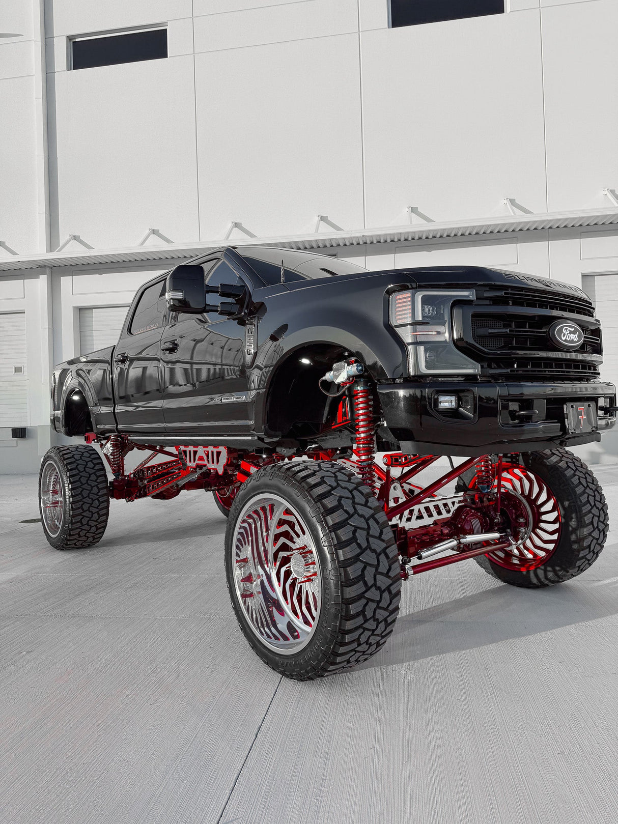 2024 Ford F250 21 Inch Lift Kit Papis