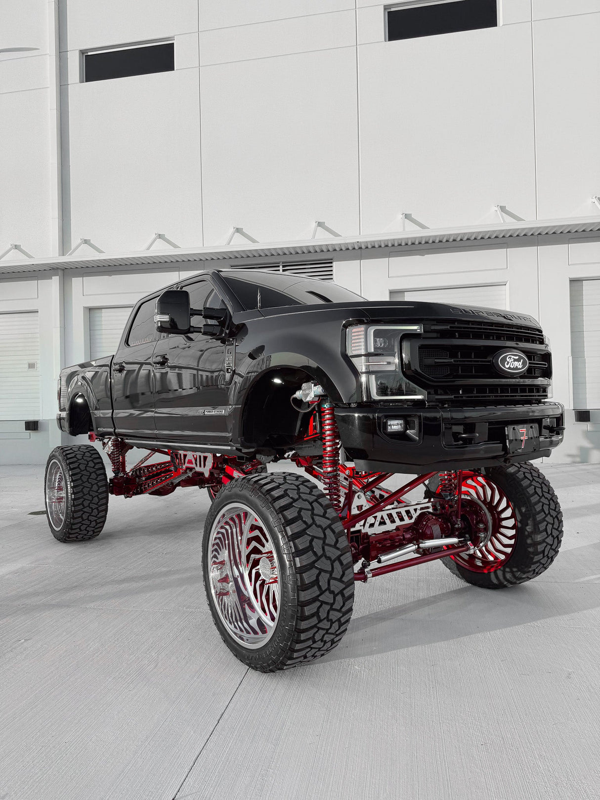2024 Ford F250 21 Inch Lift Kit Papis