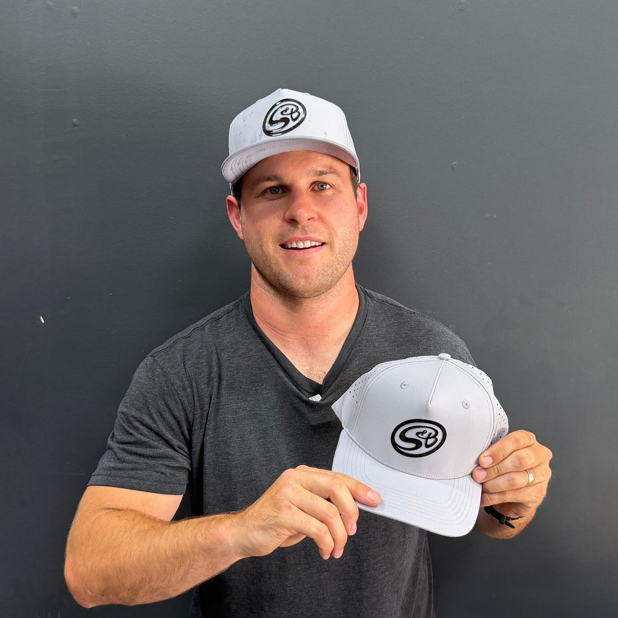 S&B Grey Performance Snapback Hat S&B S&B Grey Performance Snapback Hat S&B Grey Performance Snapback Hat S&B Grey Performance Snapback Hat S&B Grey Performance Snapback Hat