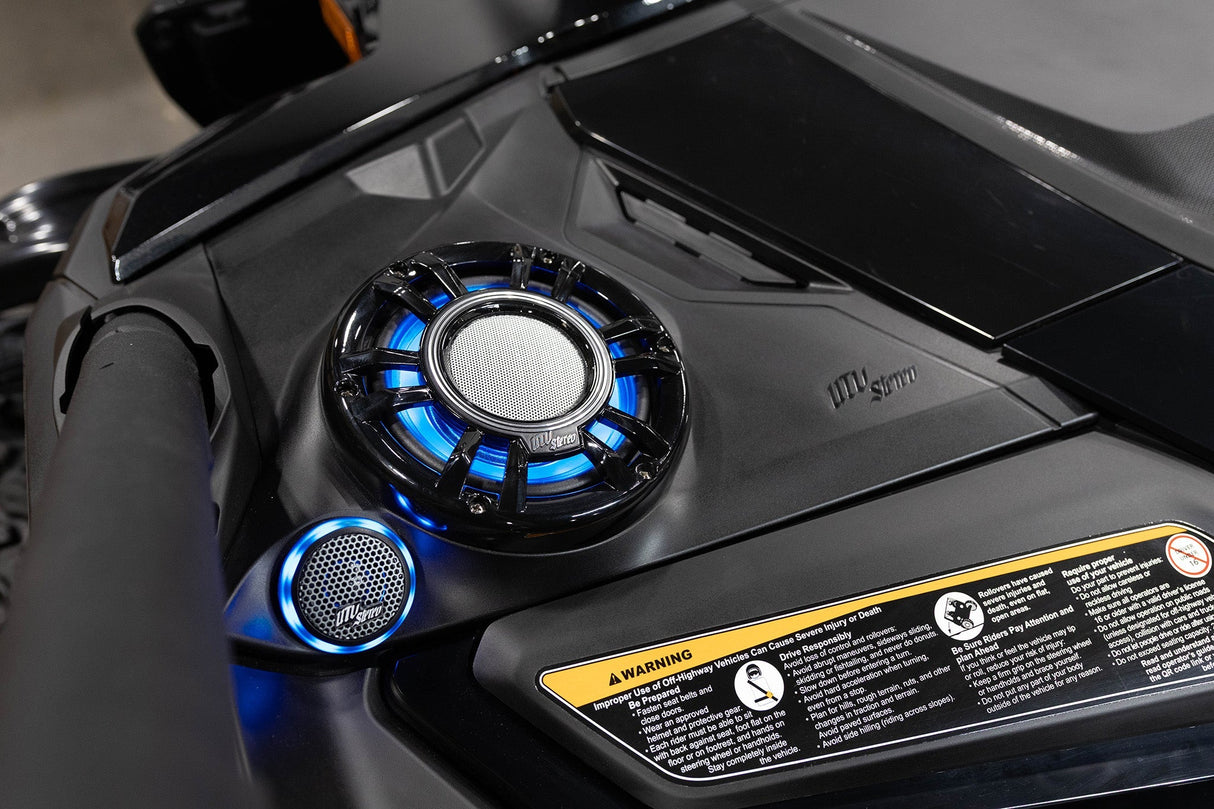 Can-Am® Maverick R 6.5" Dash Panel Speaker Mounts | UTVS-R-DP65 UTV Stereo