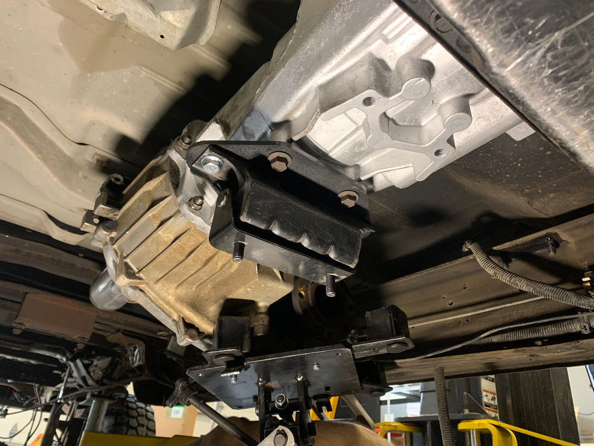 Carrick Customs Transmission Mount Bracket: 47RH to E4OD Carrick Customs