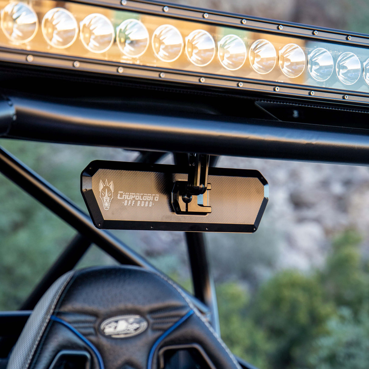 Super DELUXE 11" Offroad UTV Center Rearview Mirror Chupacabra Offroad