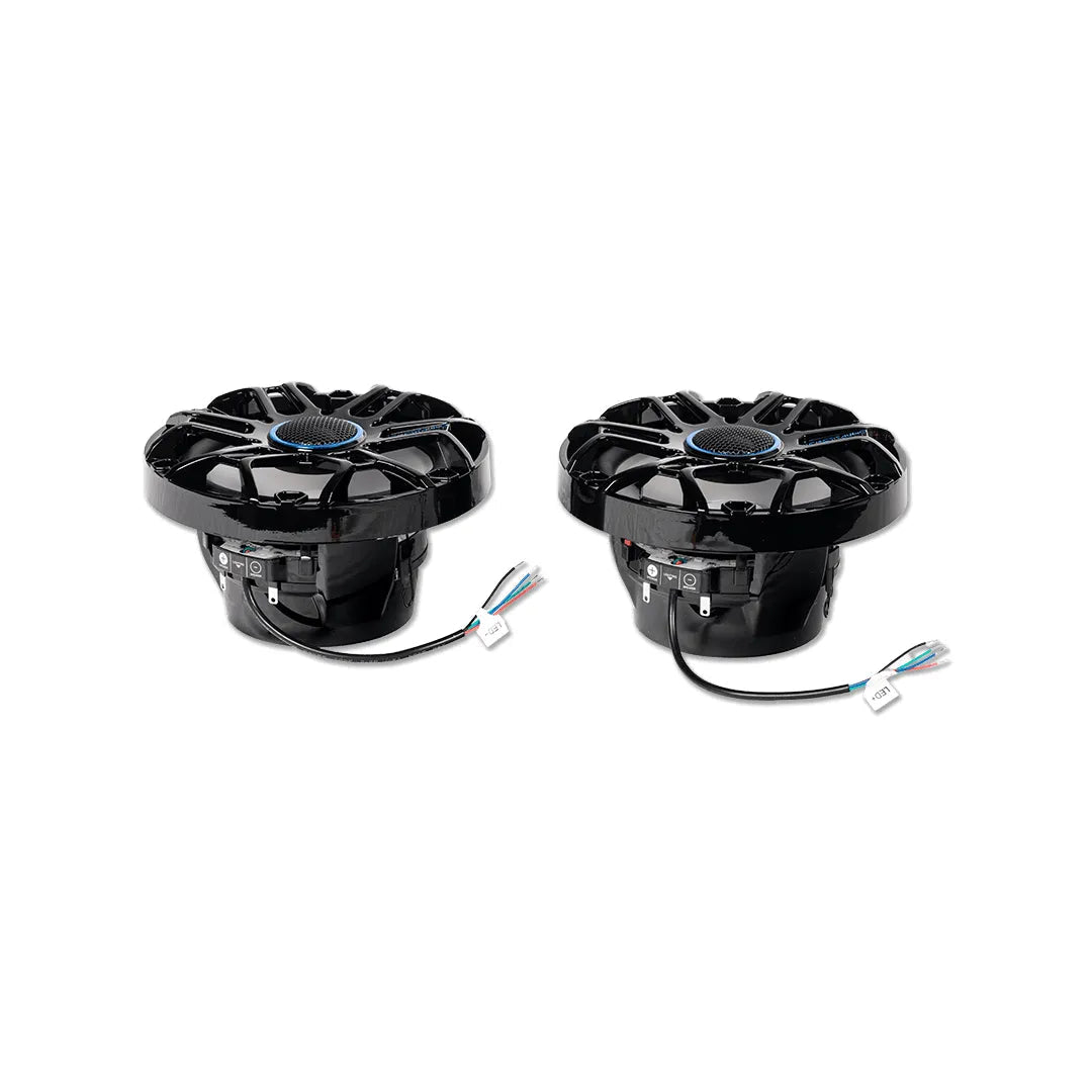Nemesis Audio SOAK-65 6.5" Marine Speakers w/ RGB Lighting (Pair)