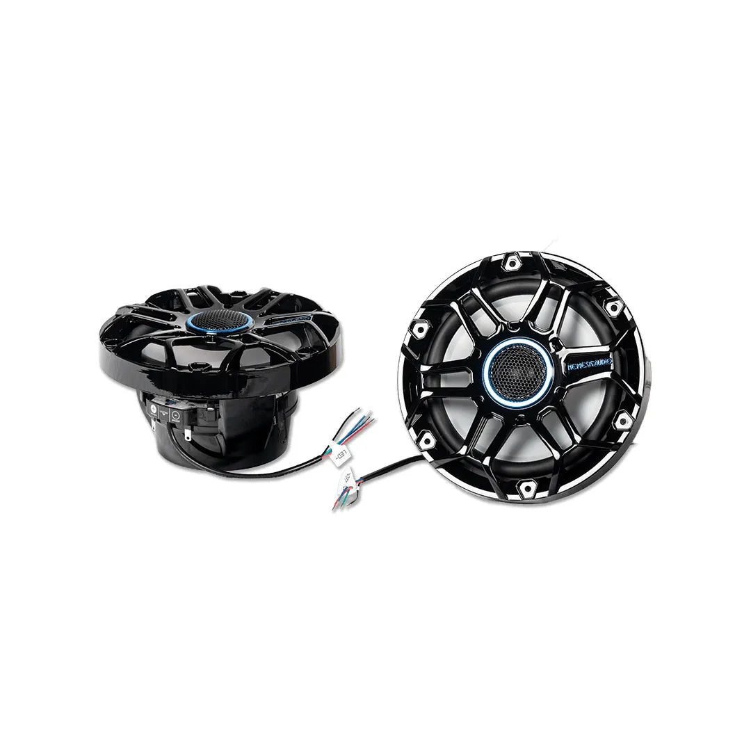 Nemesis Audio SOAK-65 6.5" Marine Speakers w/ RGB Lighting (Pair)