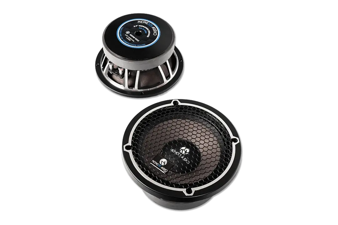Nemesis Audio NA-6.5HPK 6.5" Midrange Speakers & Pro Tweeters Bundle