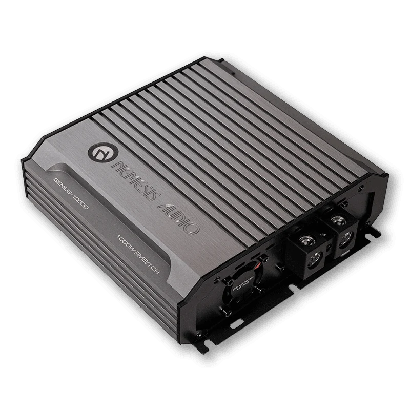Nemesis Audio GENIUS-1000D 1000W RMS Smart Amplifier 1-Ohm/2-Ohm