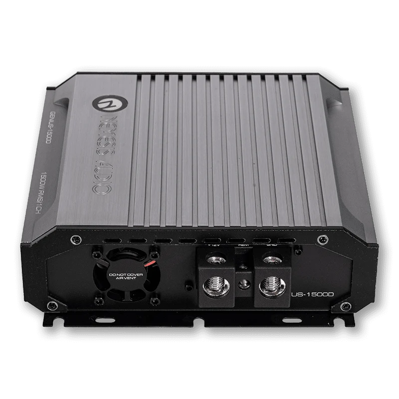 Nemesis Audio GENIUS-1500D 1500W RMS Smart Amplifier 1-Ohm/2-Ohm Nemesis Audio