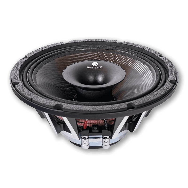 Nemesis Audio NEO-10WPF 10" 400W RMS Pro Coaxial Speaker 4-Ohm (Single) Nemesis Audio