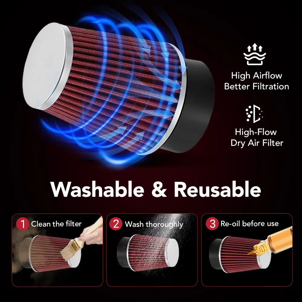 Cold Air Intake Kit for 2010-2011 Camaro 3.6L V6 LLT