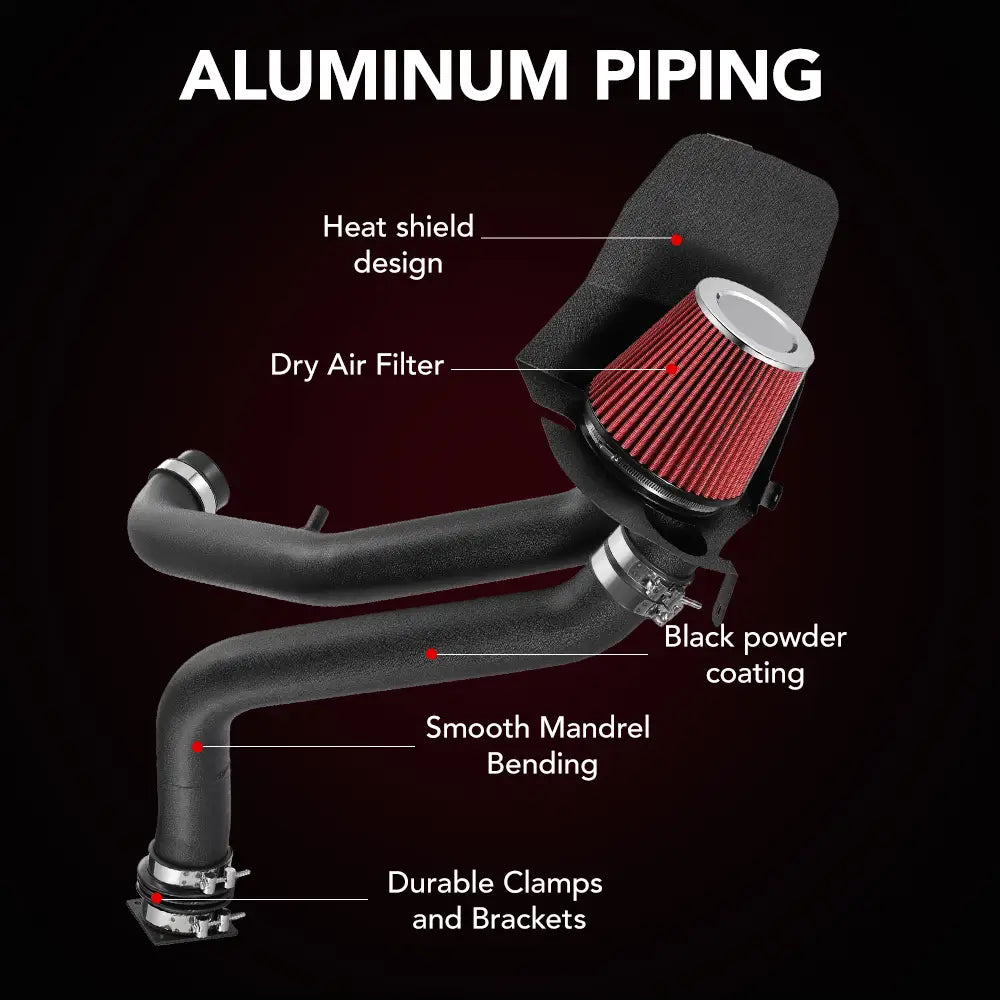 Cold Air Intake for 1997-2006 Jeep Wrangler TJ 2.5L & 2.4L