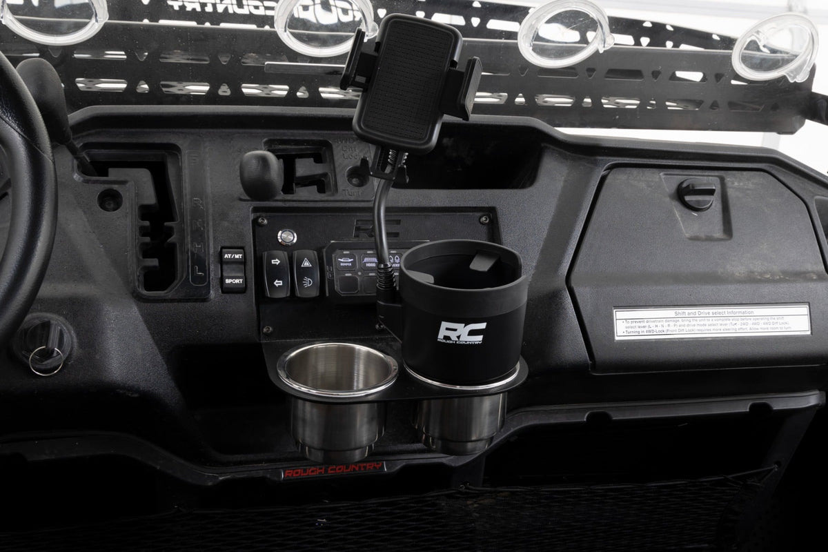 2 in 1 Expanding Cup and Phone Holder Rough Country