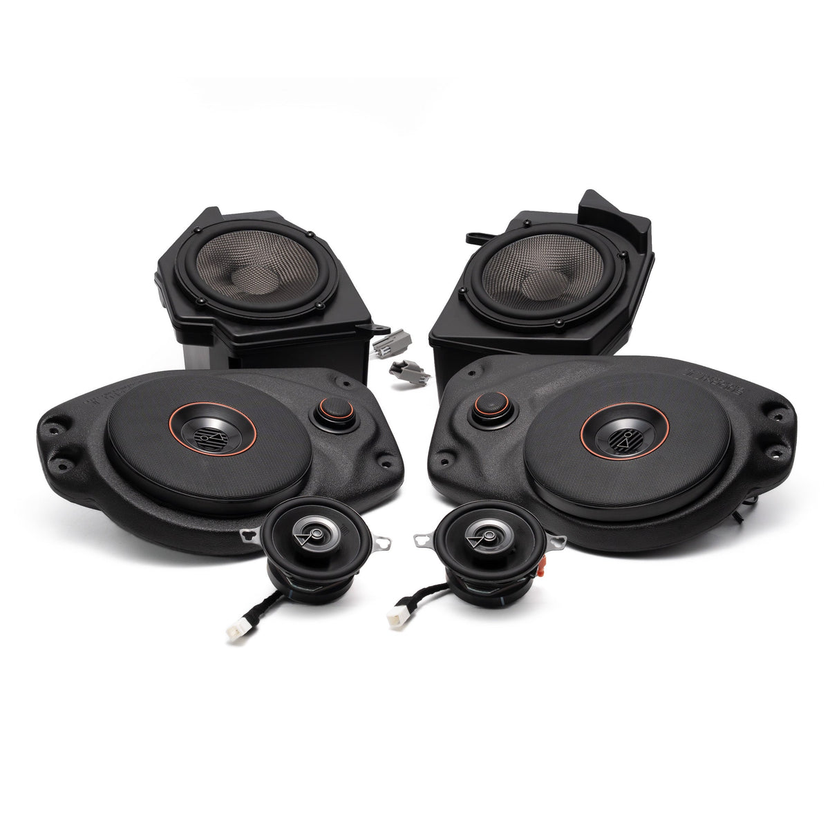 JBL Plug and Play Full Club Speaker, Dual Amplifier, Subwoofer Bundle | '18-'23 JLU Wrangler/ '20- '23 JT Gladiator