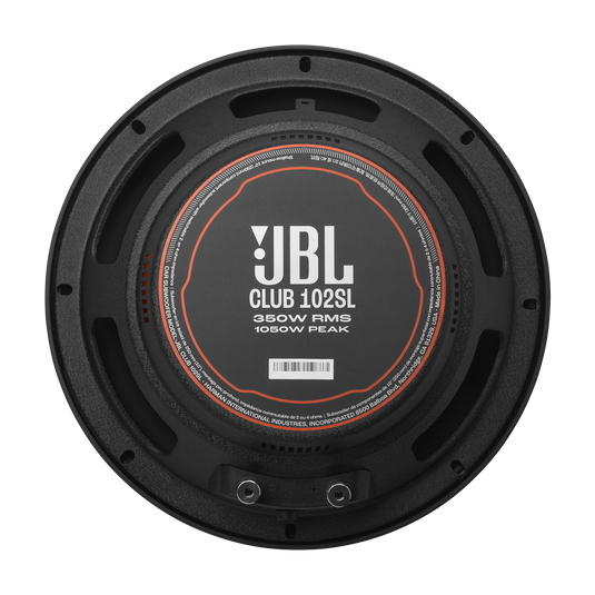 JBL CLUB 102SL Shallow Mount Component Subwoofer