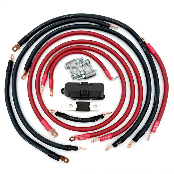Jeep Gladiator JT Big 7 Battery Cable Kit (2020 - 2024) Big7Kits