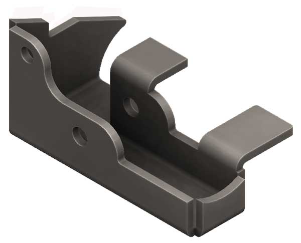 JK Heavy Duty Stock Front Trackbar Bracket