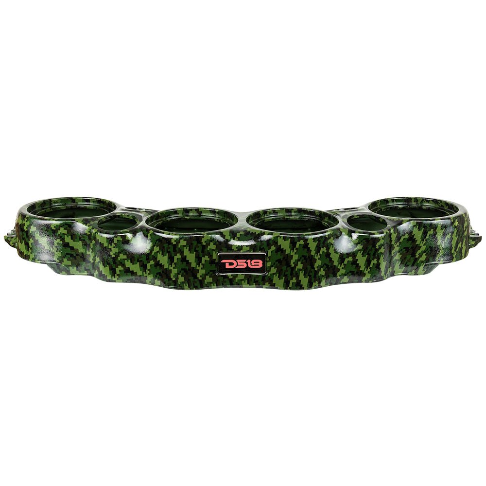 DS18 JL-SBAR/CMGR Overhead Bar System JL/JLU, JT Jeeps (4x 8" Speakers 4x3.72" Tweeters) Camo Green