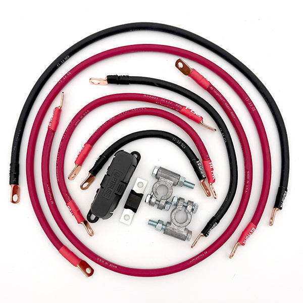 Jeep Comanche MJ Big 7 Battery Cable Kit (1987-1992) Big7Kits
