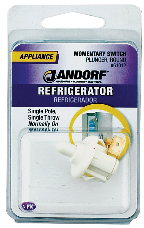 Jandorf Switch, 0.2 A, 250 V, SPST, Tab Terminal #61012 Jandorf