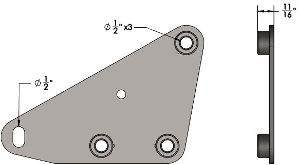 XJ/MJ Steering Box Spacer