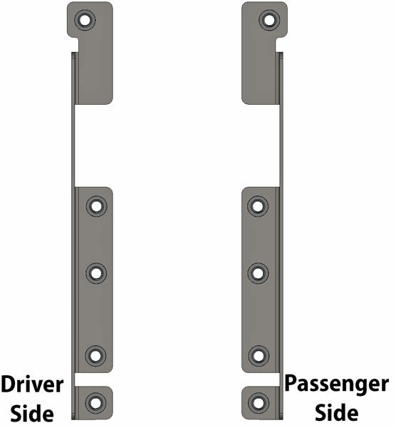 Jeep XJ Rear Nutstrips (Scratch & Dent)