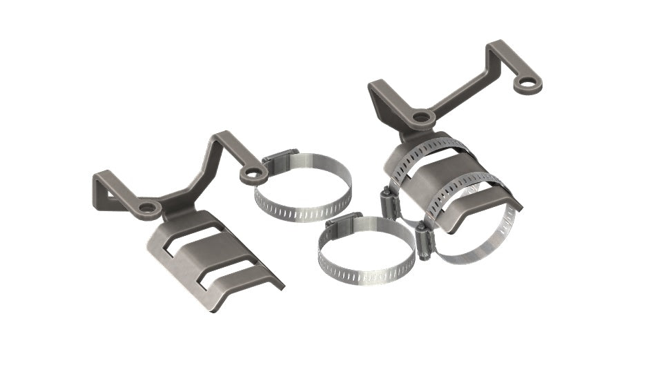 Jeep JL & JT Mojave Shock Reservoir Relocation Bracket Set