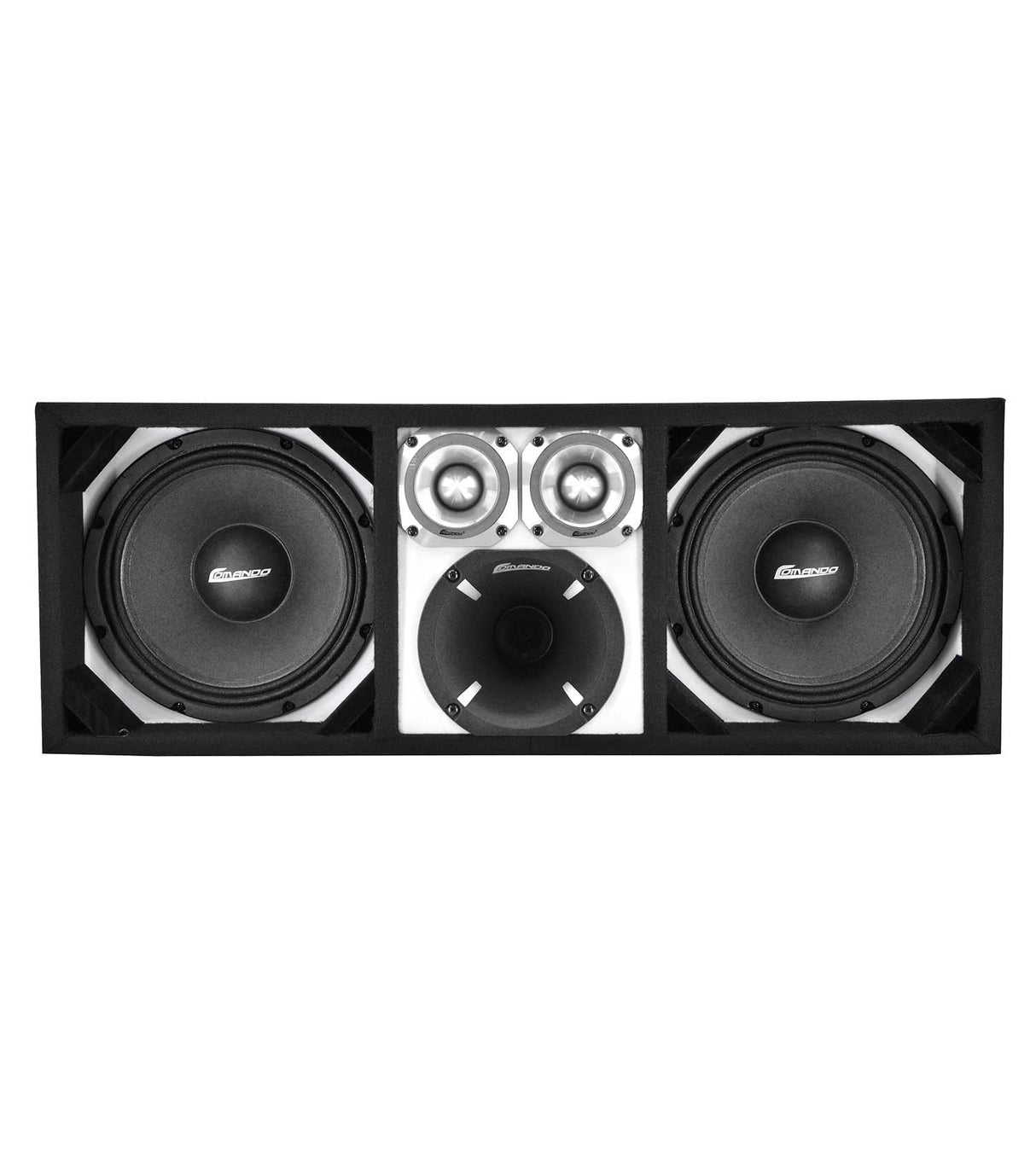 KTPON-210WHITE / DUAL 10" Comando Audio Inc.