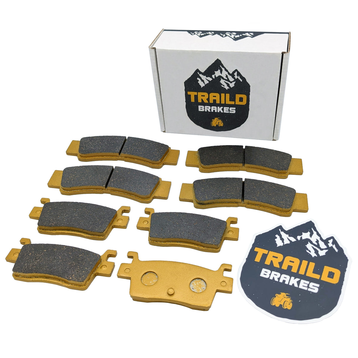 Kawasaki KRX/KRX4 1000 2020-2026 Ceramic Brake Pad Set Traild