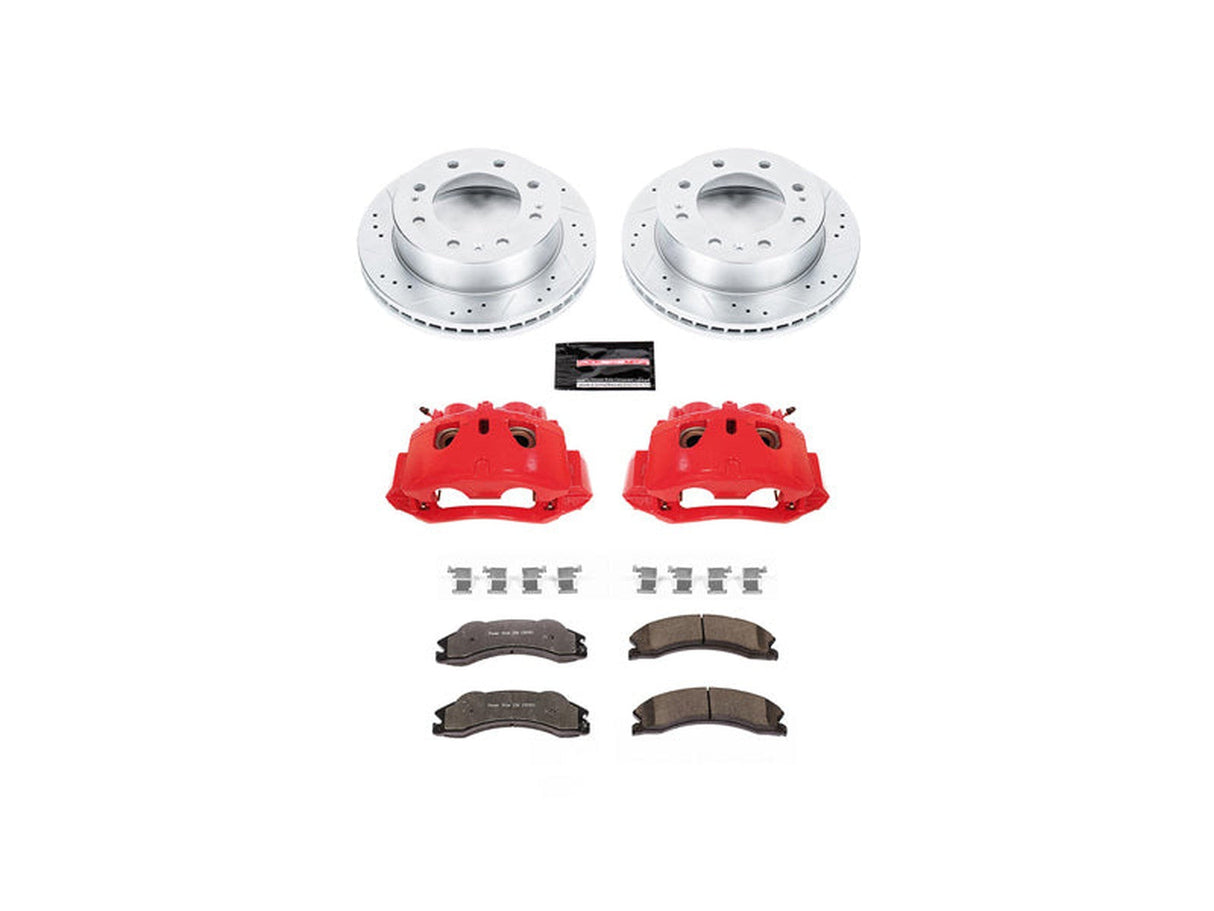 Powerstop Z36 Extreme Front Brake Kit with Calipers, 2011 GM 6.6L Duramax Powerstop Brakes