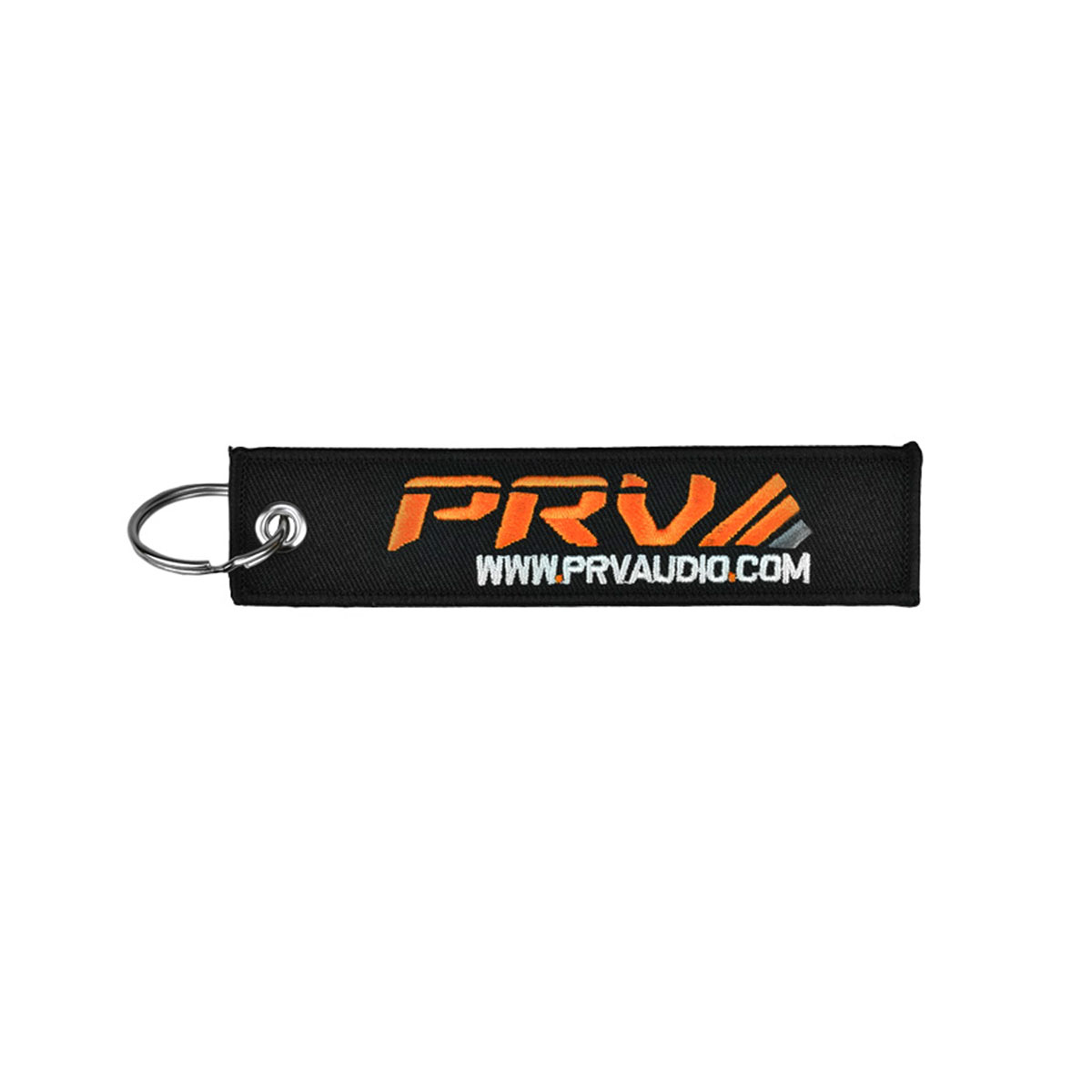 PRV Audio Embroidered Logo Keychain Double Sided