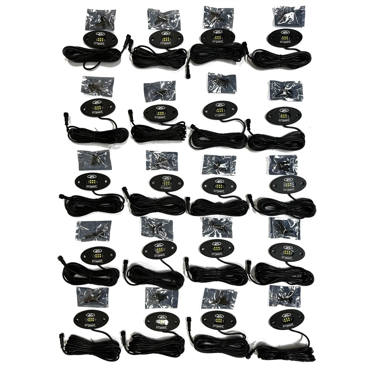 Rock Light Kit, 20 BAMF Pure White LED Any Level Lift