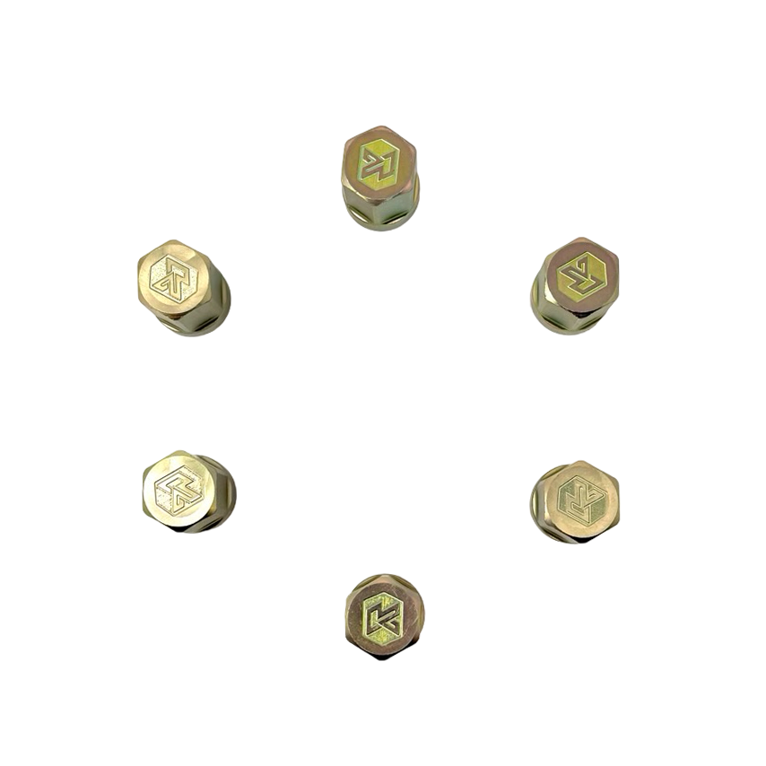 KRYPTONITE M12X1.5 CHROMOLY SXS/UTV LUG NUT SET