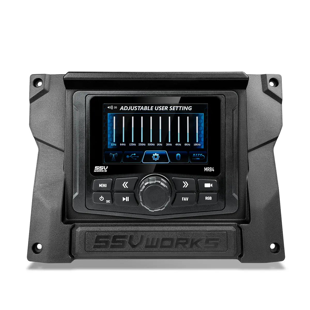 2020-2026 Kawasaki Teryx KRX1000 Multi-Media Receiver Dash Kit ssvworks