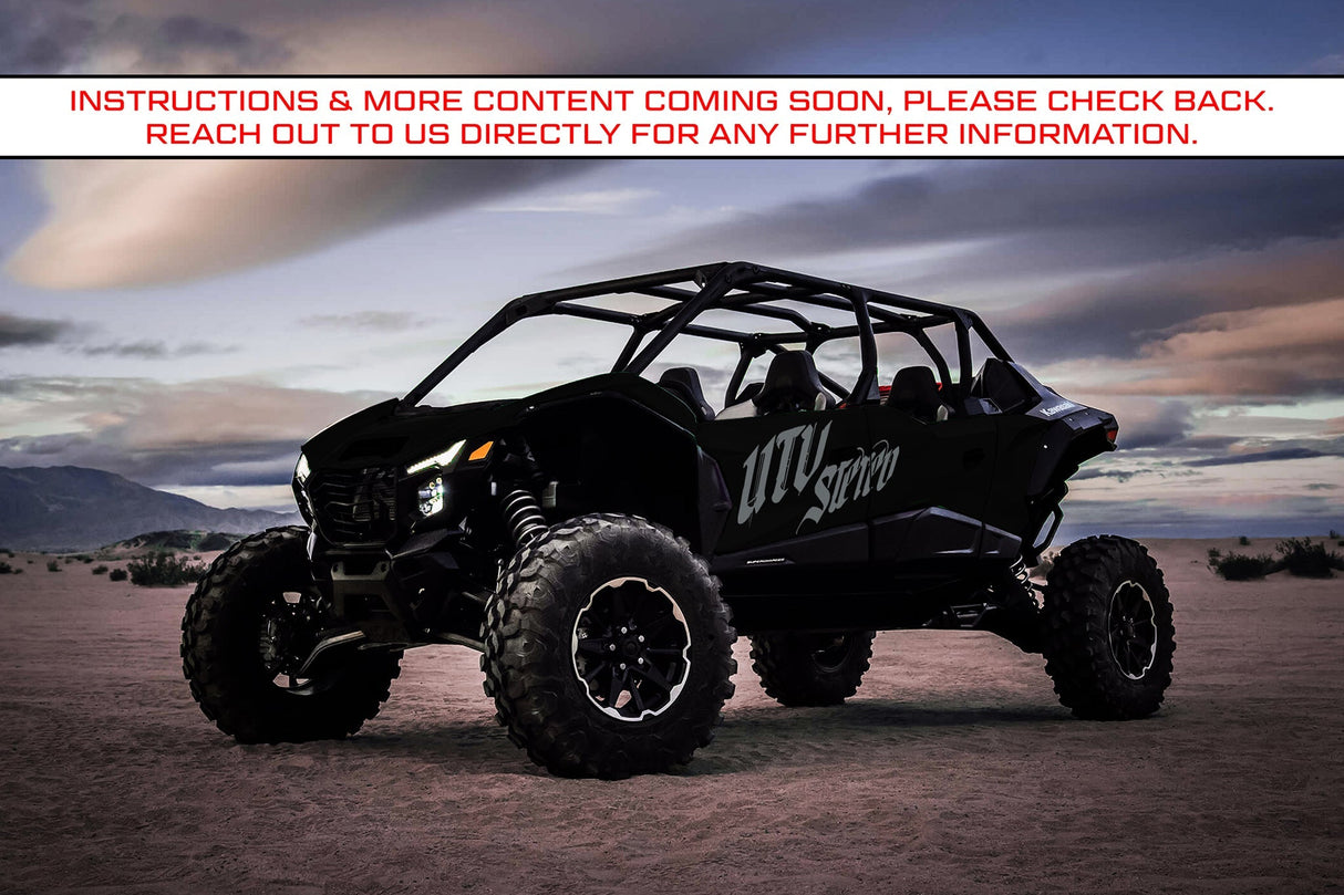 Kawasaki® Teryx H2 Lower Amplifier Mount | UTVS-H2-AMPMT-LW UTV Stereo