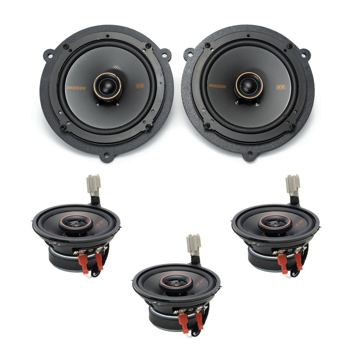 Kicker KS Complete Plug & Play Speaker Bundle Upgrade | '21- Current Ford Bronco