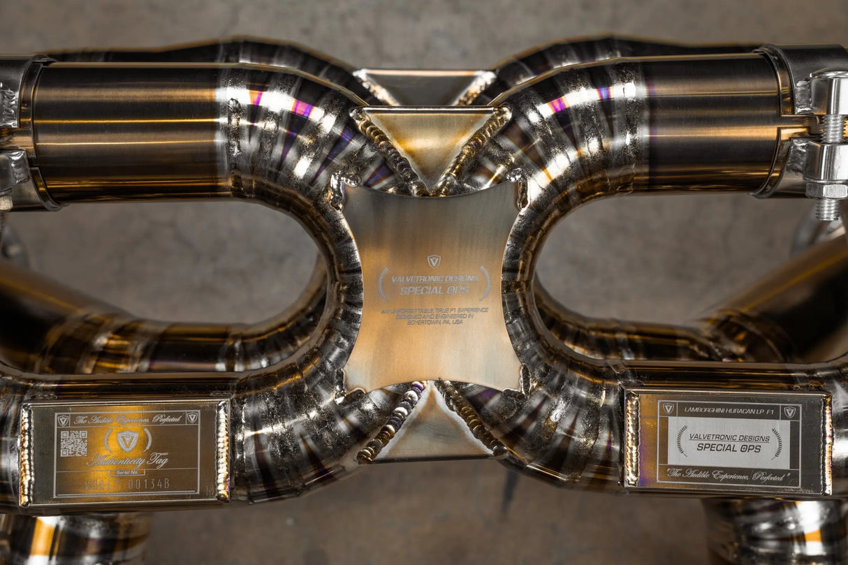 Lamborghini Huracan True F1 / Valved Exhaust System (LP580/610) Valvetronic Designs