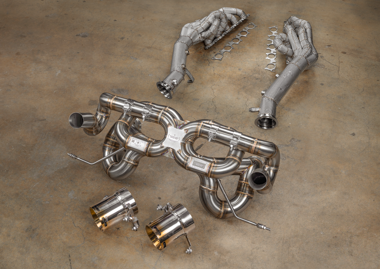 Lamborghini Huracan Performante / EVO / STO / Tecnica True F1 / Valved Exhaust system Valvetronic Designs