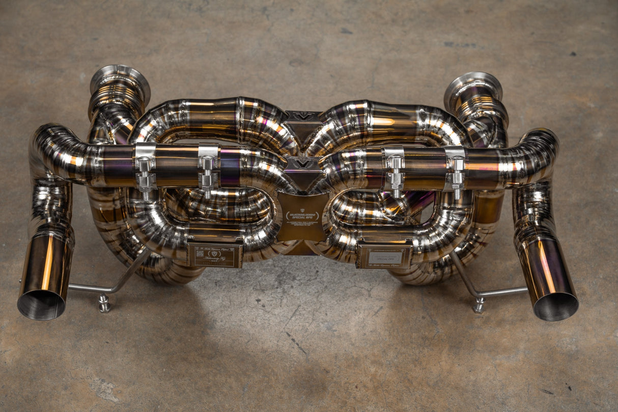 Lamborghini Huracan Performante / EVO / STO / Tecnica True F1 / Valved Exhaust system Valvetronic Designs