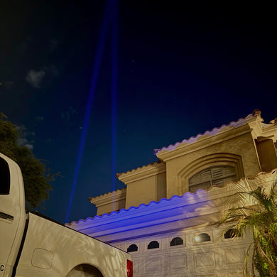 RGB Lunar Laser Whips Kit by Marshin Whips