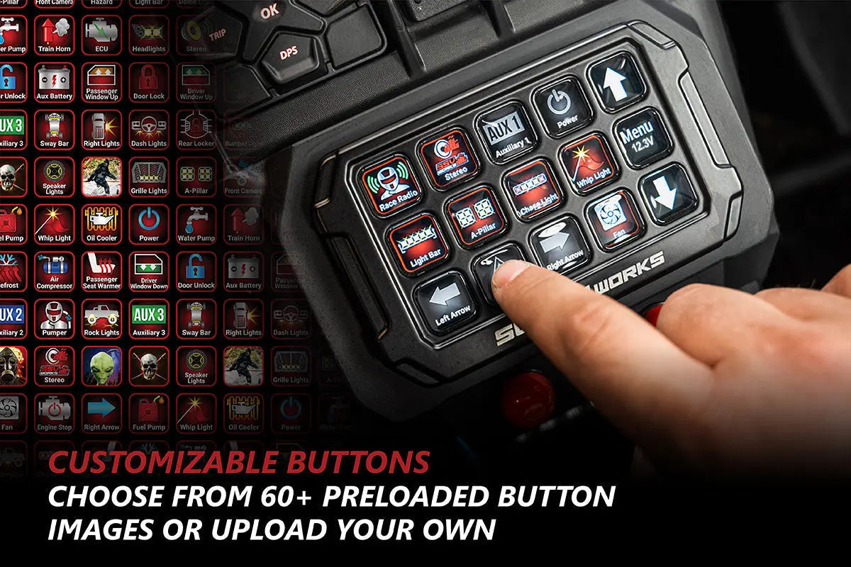 Alpha12 Digital Smart Switcher with 12-Outputs and Rollcage Mount SWITCH Works
