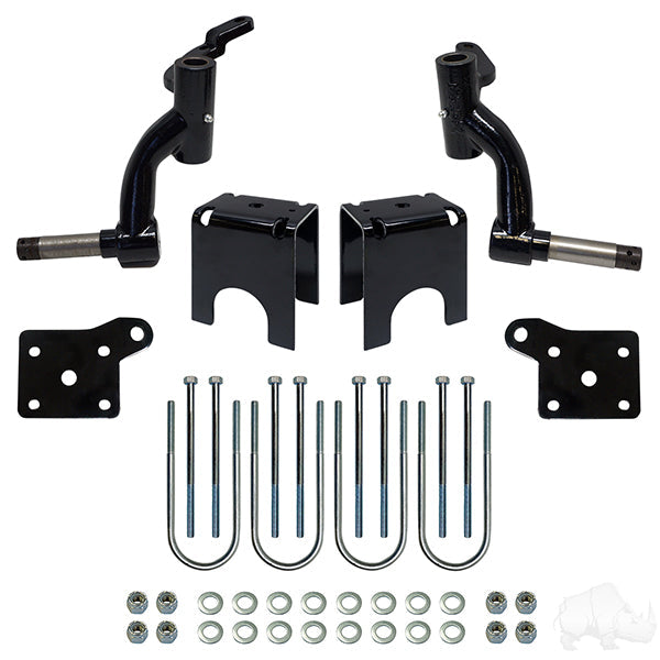 RHOX 5" Axle 3" & 6" Spindle Lift Kit EZGO TXT