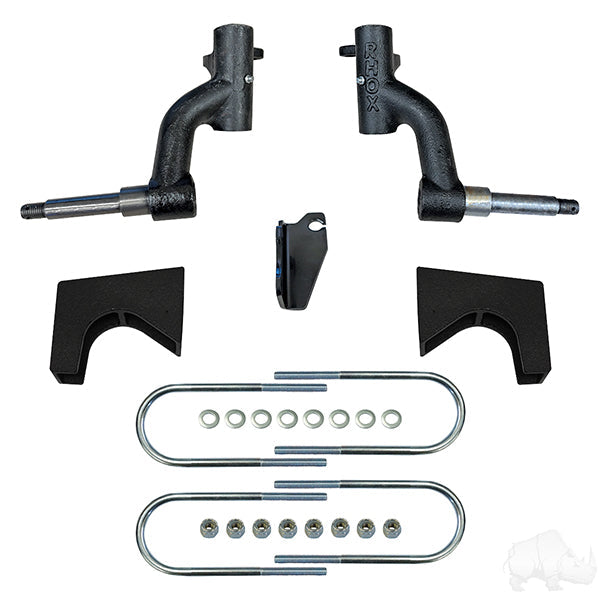 RHOX 3" & 6" Spindle Lift Kit for EZGO RXV