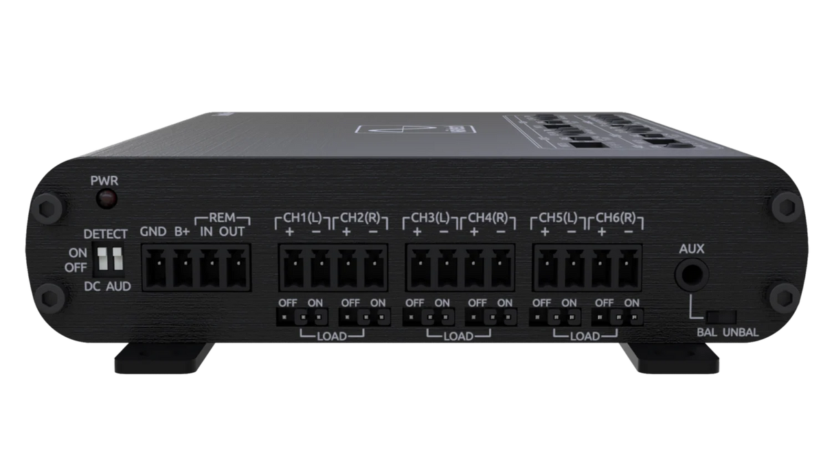 Wavtech Link6+ | 6-Channel LOC w/ AutoBASS, Matrix Summing, & Remote