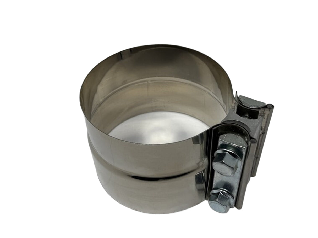 Stainless Steel Exhaust Band Clamp, Cummins, Duramax, Powerstroke ZZ Diesel
